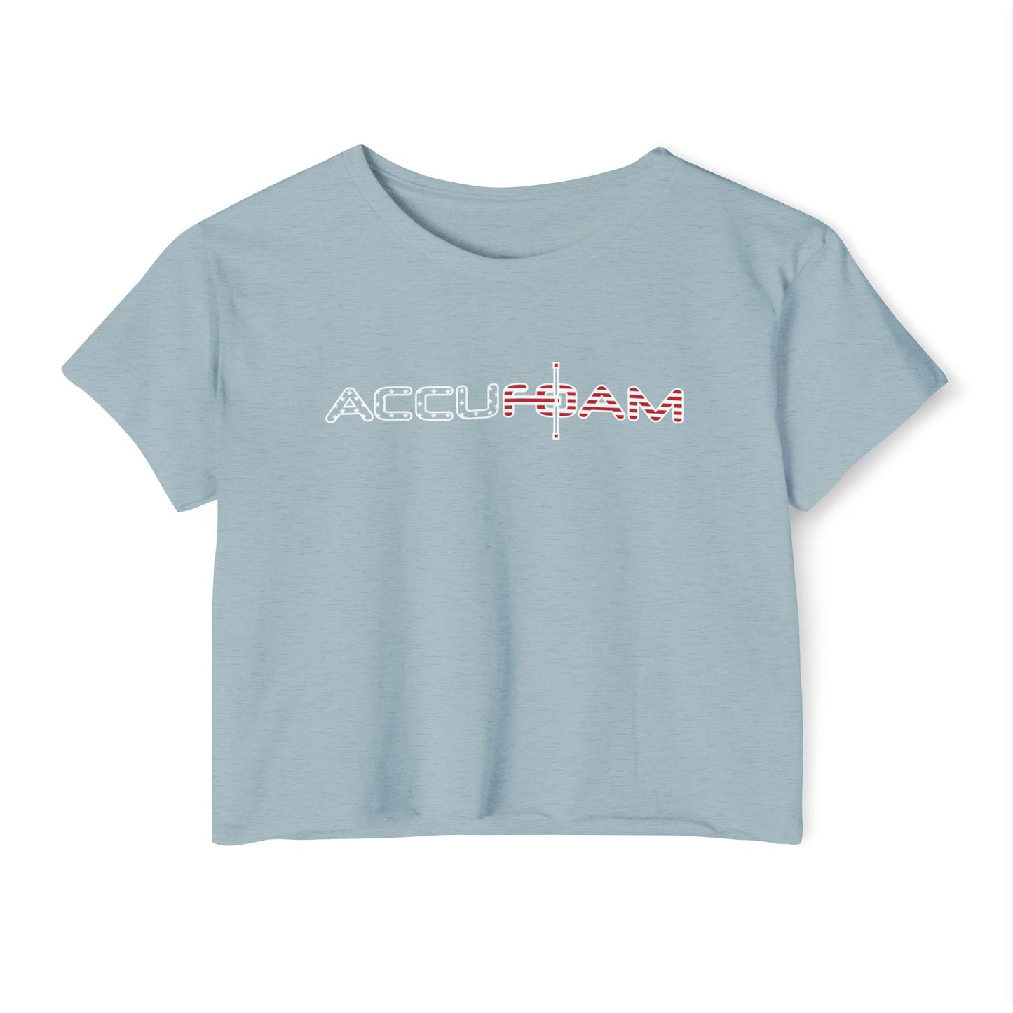 Accufoam Patriotic Women's Crop Top