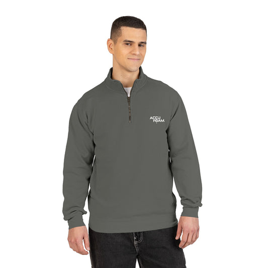 Accu Foam Unisex Adult Quarter-Zip Comfort Colors Sweatshirt