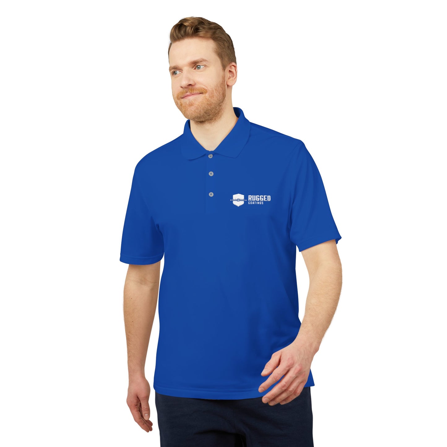 Rugged Adidas Unisex Performance Polo
