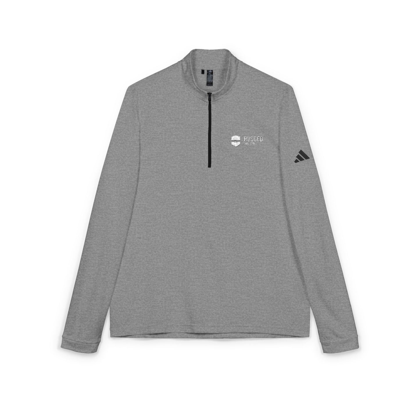 Rugged Adidas® Quarter-Zip Pullover (Embroidery)