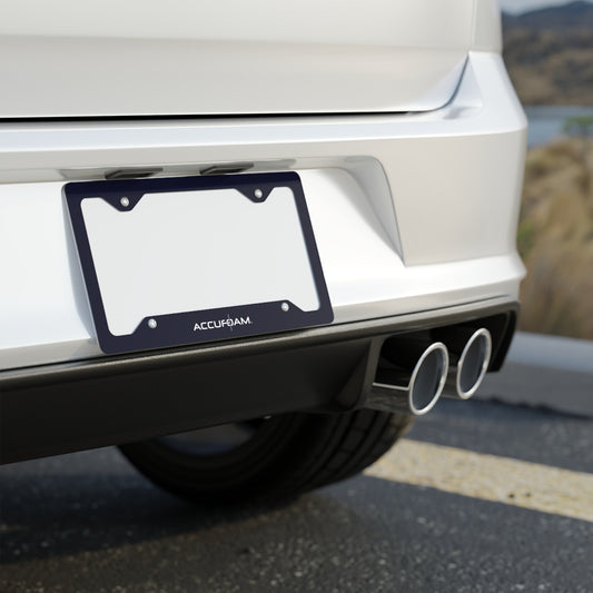 Accufoam License Plate Frame