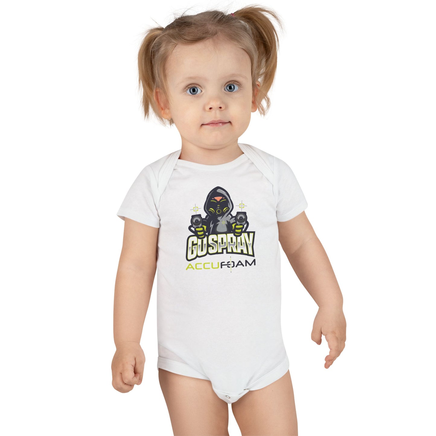 Go Spray Accufoam Baby Onesie