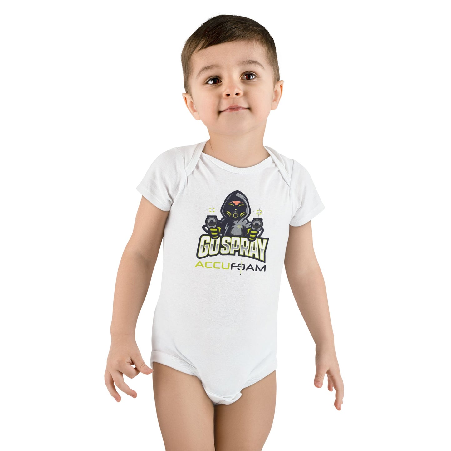 Go Spray Accufoam Baby Onesie