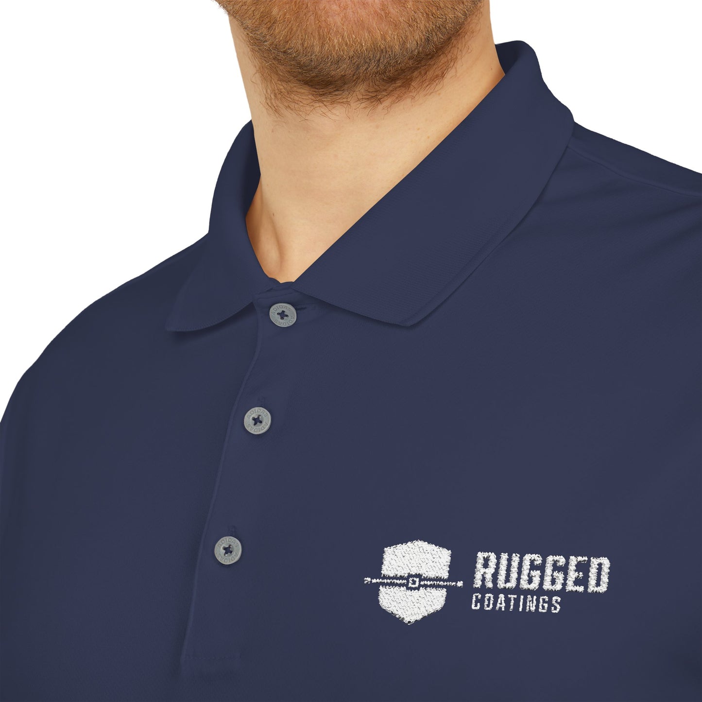 Rugged Adidas Unisex Performance Polo
