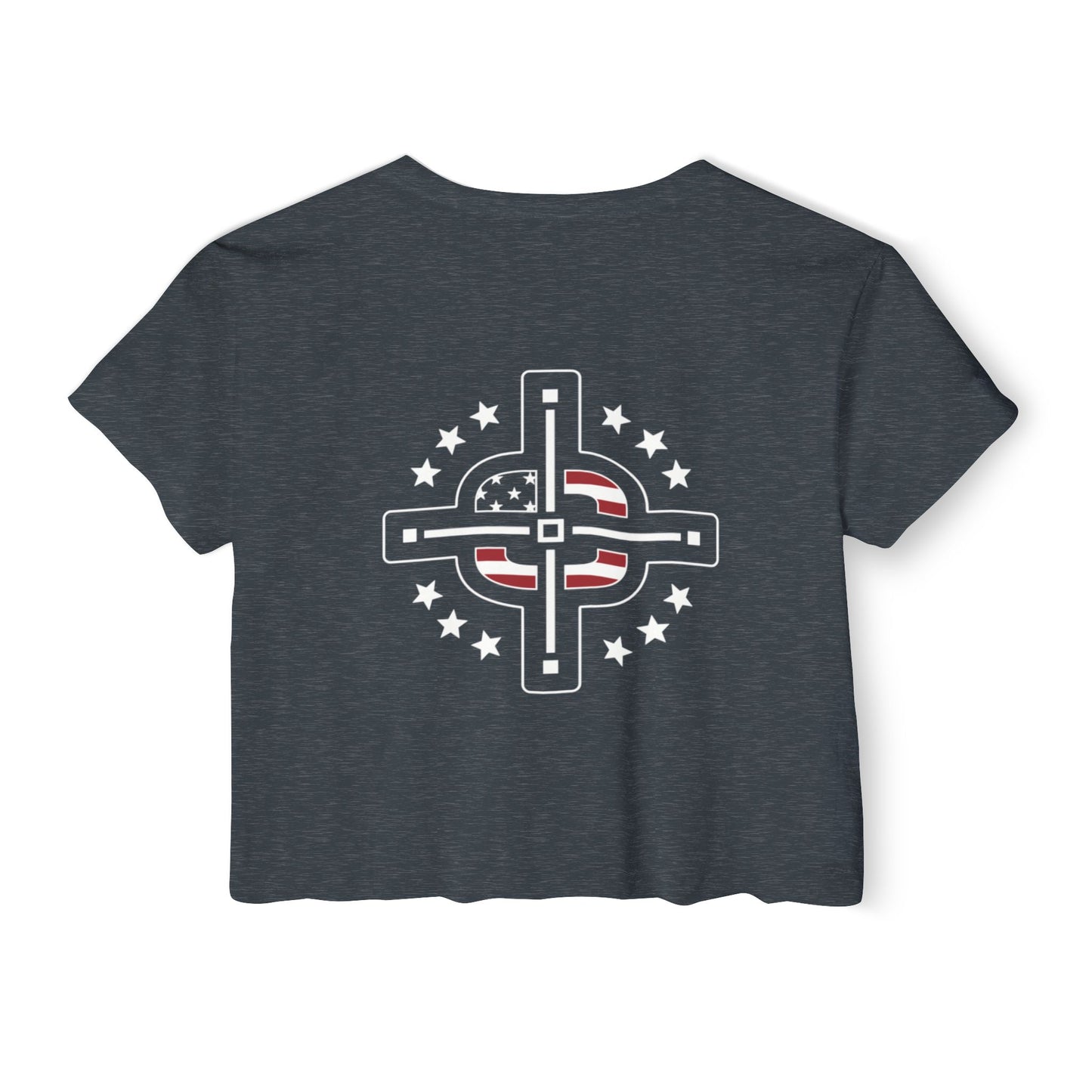 Accufoam Patriotic Women's Crop Top