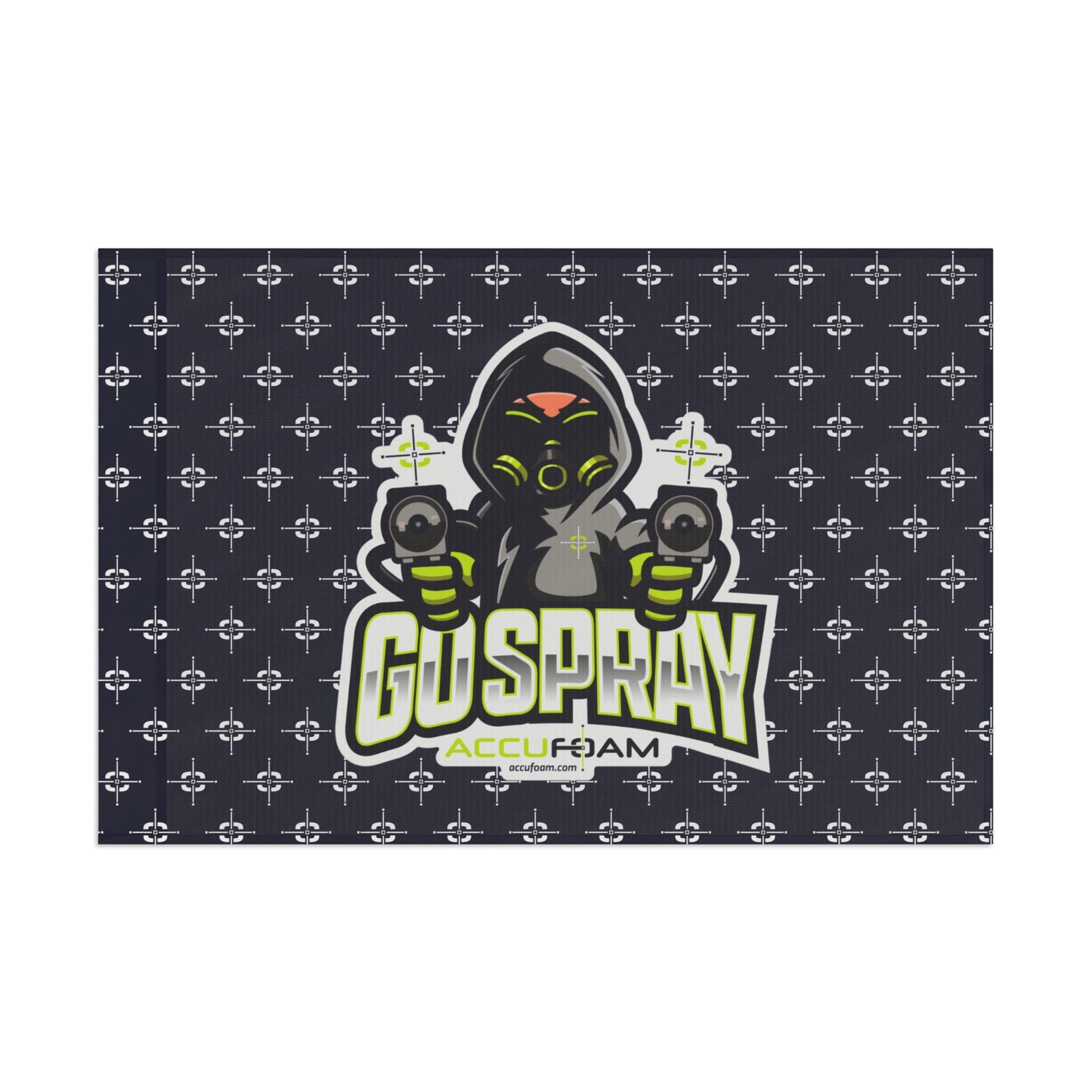 Go Spray Accufoam Flag
