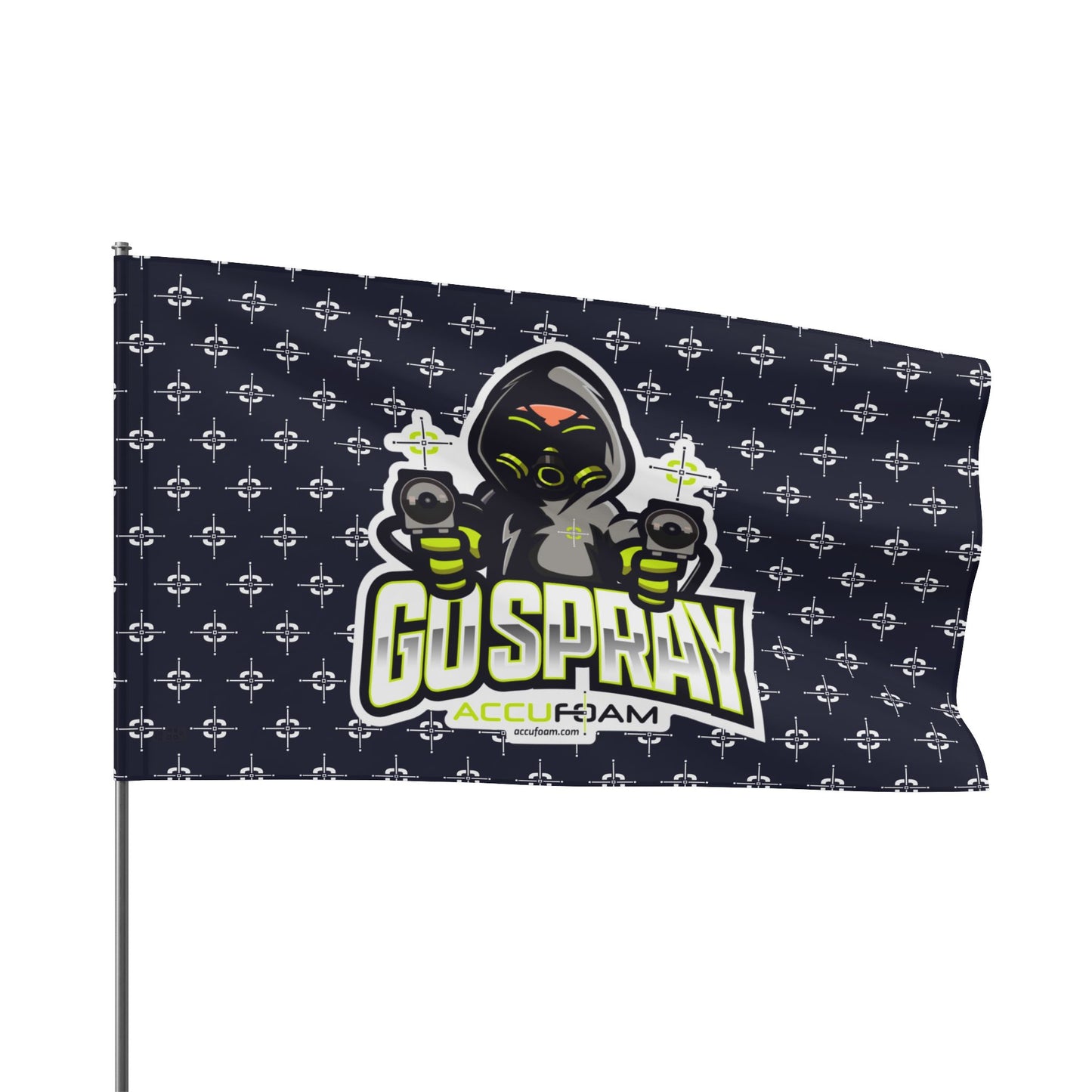 Go Spray Accufoam Flag