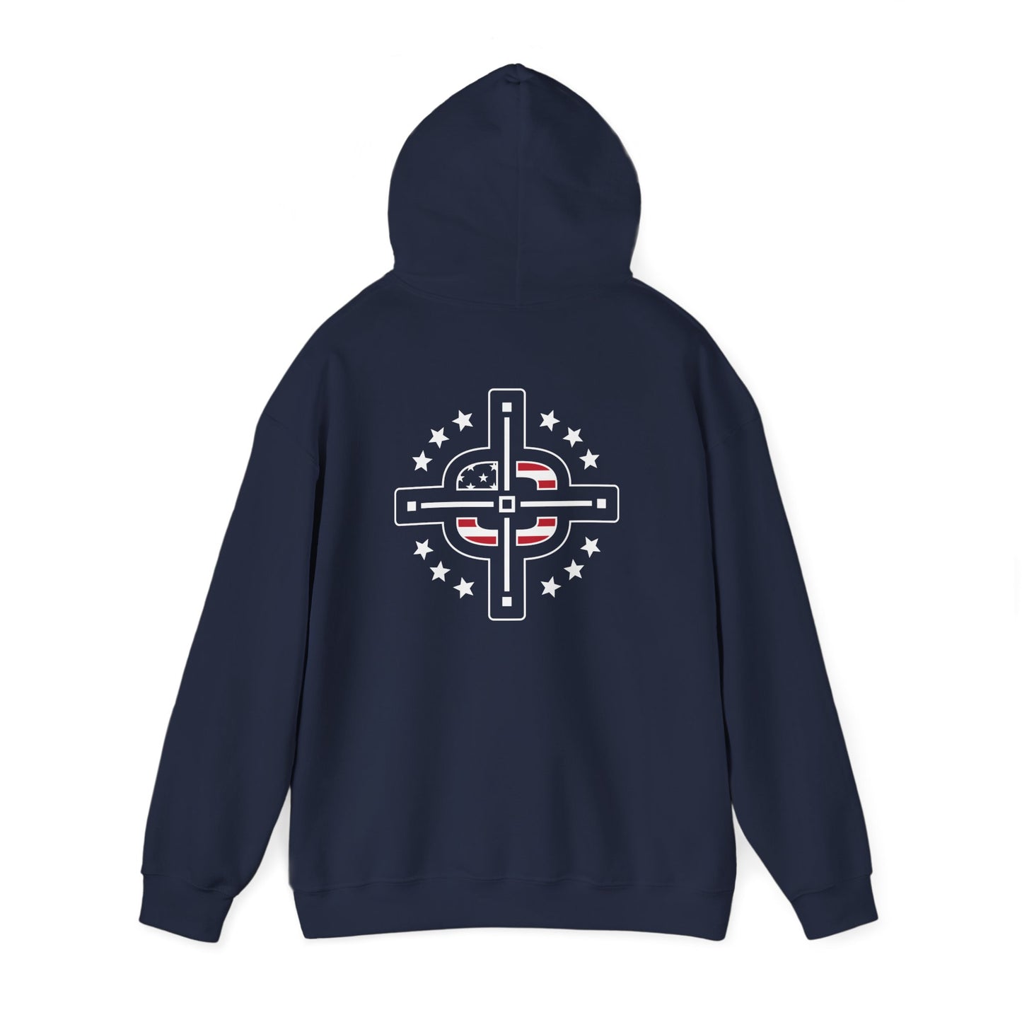Accufoam Patriotic Unisex Hooded Sweatshirt