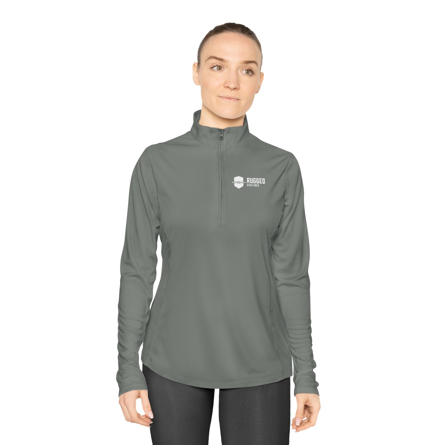 Rugged Ladies Quarter-Zip Pullover