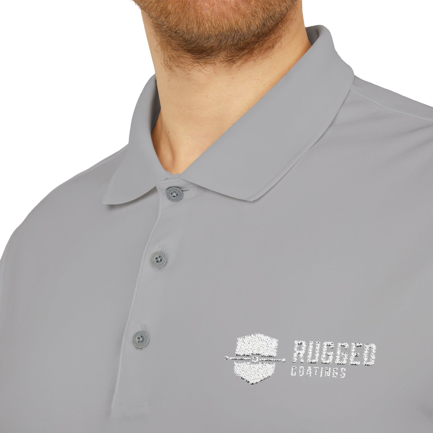 Rugged Adidas Unisex Performance Polo