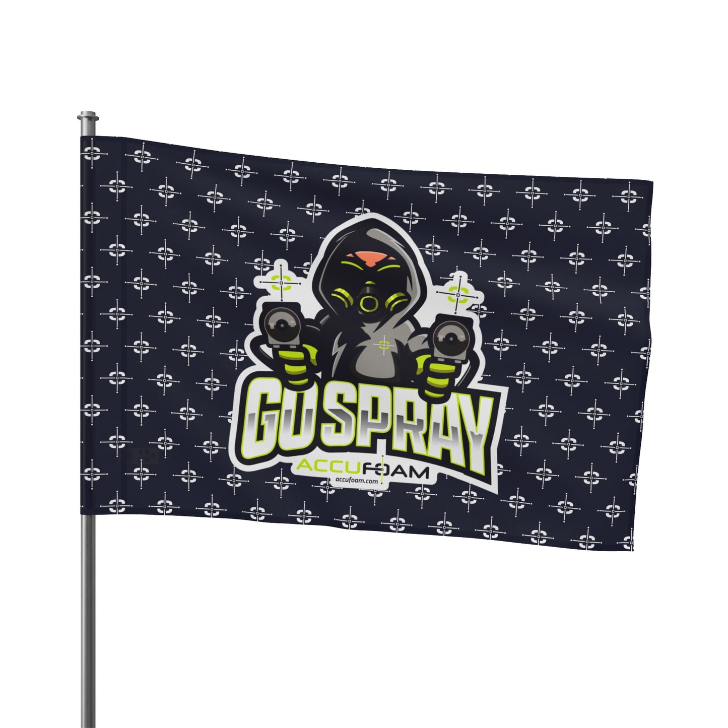 Go Spray Accufoam Flag