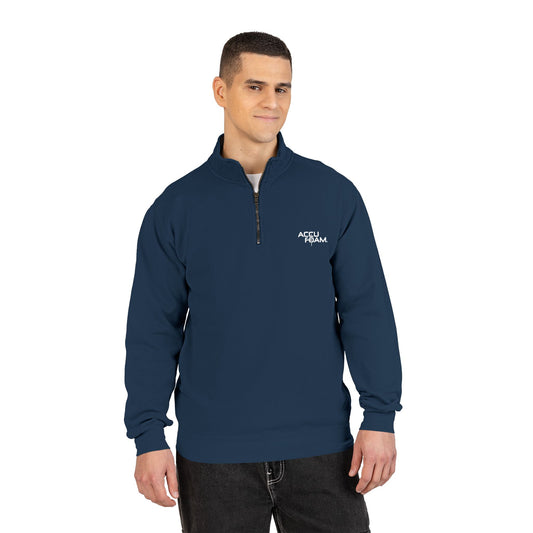 Accu Foam Unisex Adult Quarter-Zip Comfort Colors Sweatshirt