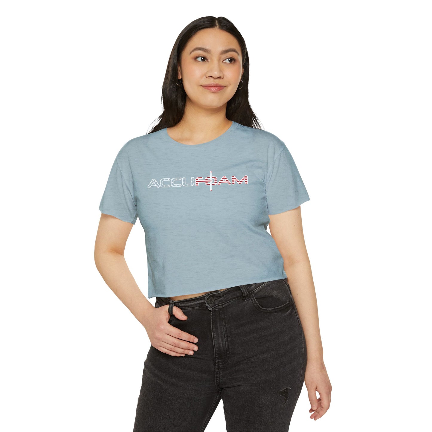 Accufoam Patriotic Women's Crop Top
