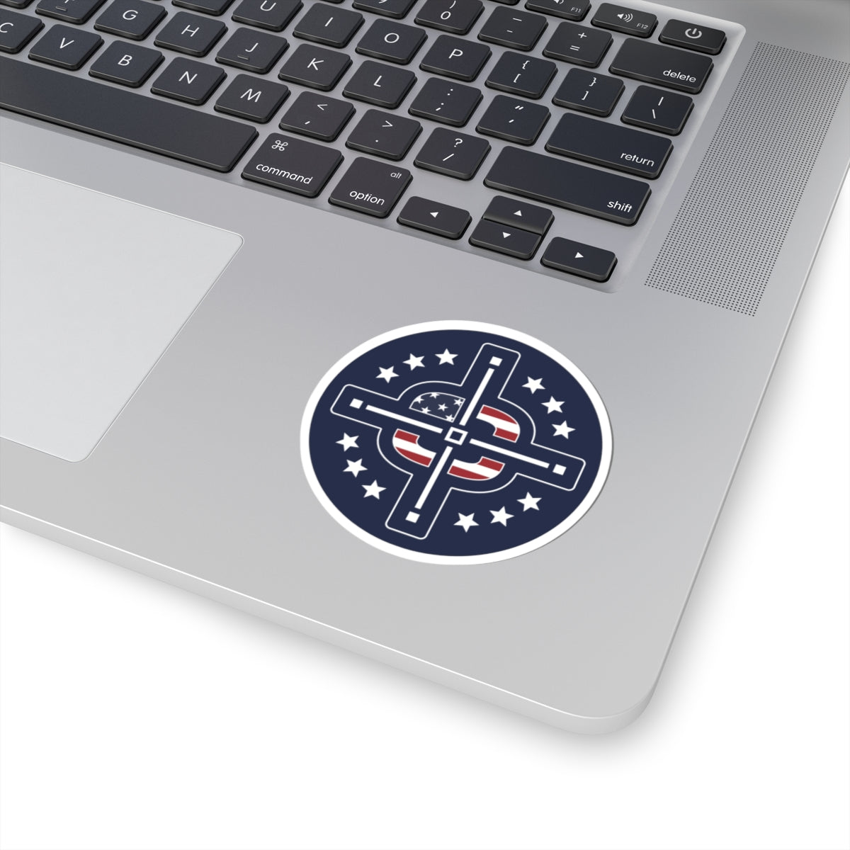 Accufoam Patriotic Sticker