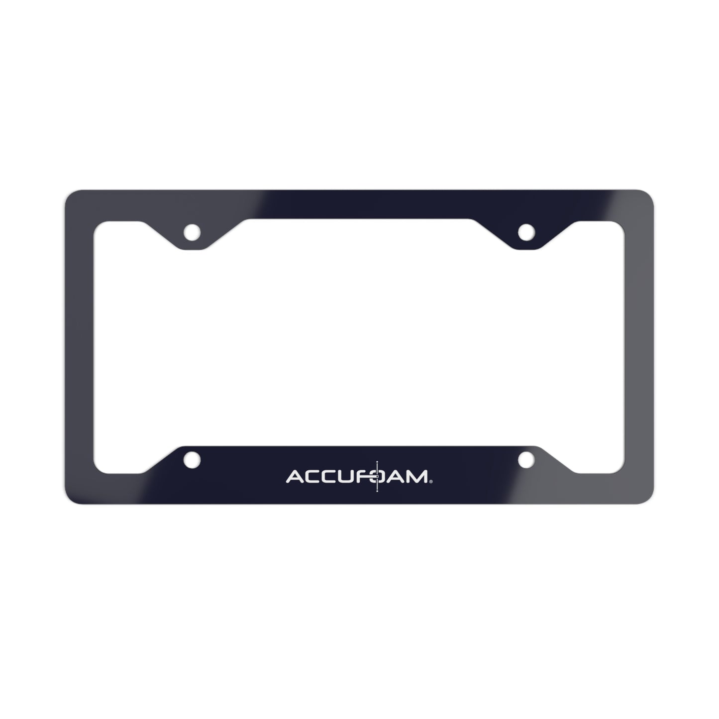Accufoam License Plate Frame