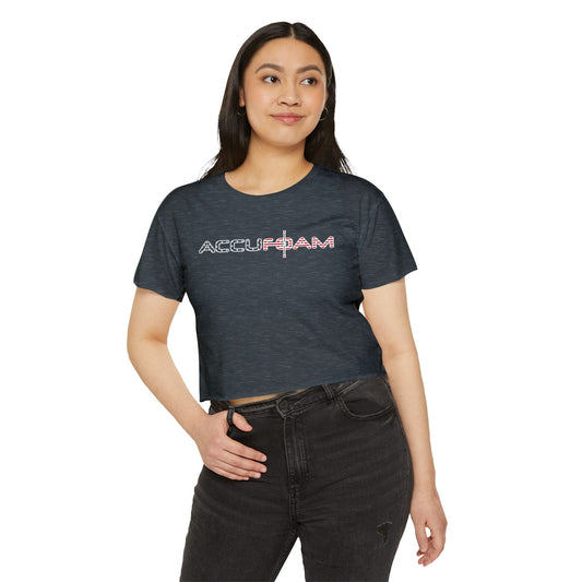 Accufoam Patriotic Women's Crop Top
