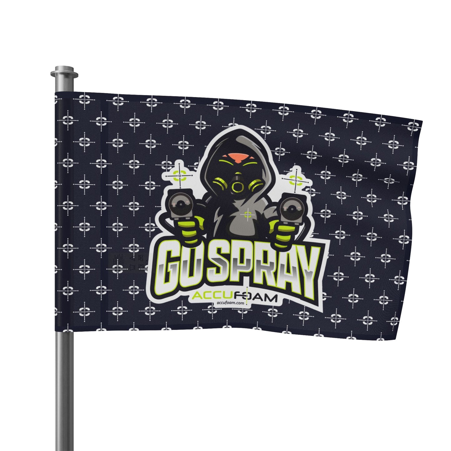 Go Spray Accufoam Flag