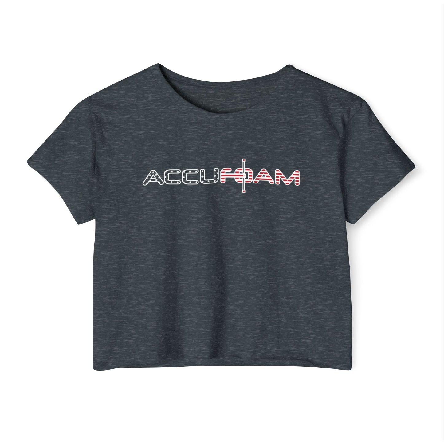Accufoam Patriotic Women's Crop Top